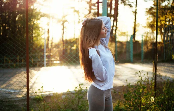 Картинка лето, девушка, волосы, милашка, Natalia