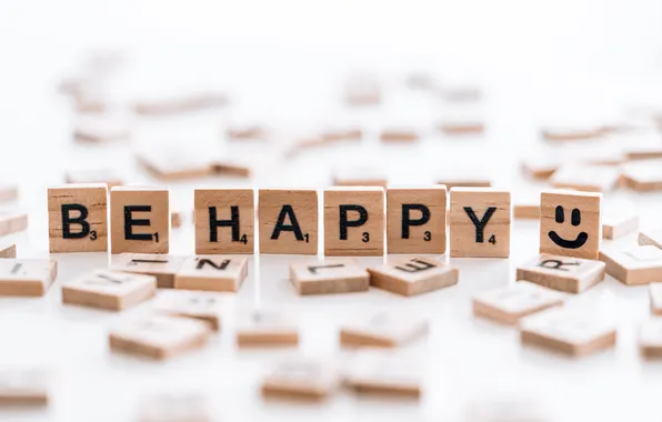 Game, happy, letters