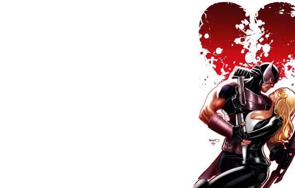 Hawkeye, Mockingbird, Соколиный Глаз, Барбара «Бобби» Морс, Клинтон Фрэнсис Бартон, Пересмешница