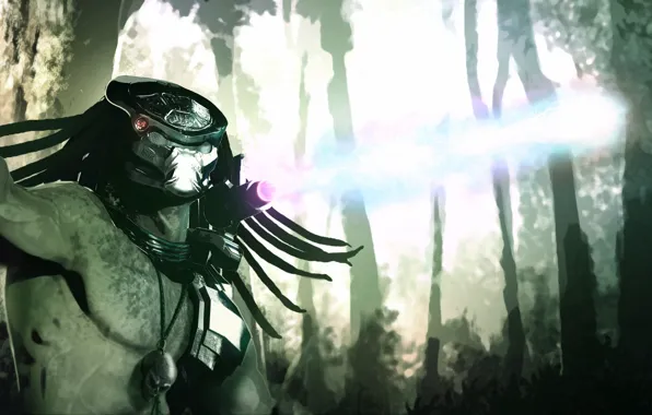 Фон, хищник, пришелец, Predator, тварь