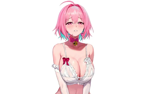 Картинка girl, sexy, lingerie, bra, cleavage, boobs, anime, beautiful