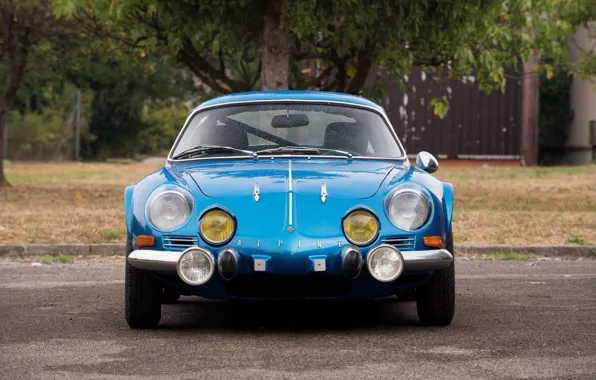 Картинка Renault, front, 1972, Alpine, Renault Alpine A110 1600S