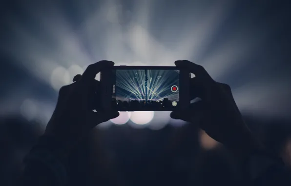 Apple, iphone, party, concert