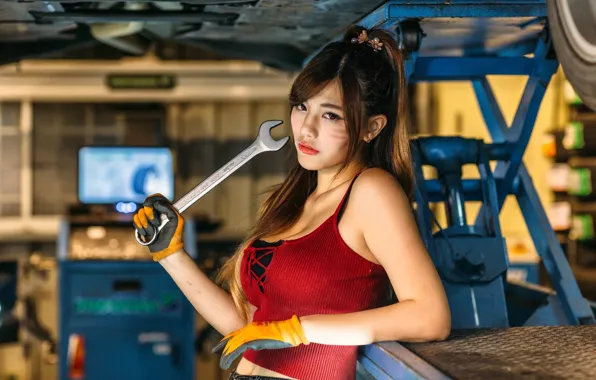 Model, cute, asian beauty, role playing