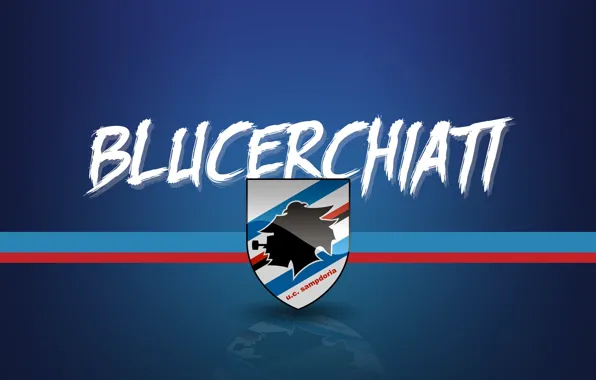 Wallpaper, sport, logo, football, Serie A, Sampdoria, Blucerchiati