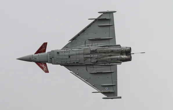 Картинка истребитель, полёт, многоцелевой, Typhoon, FGR4