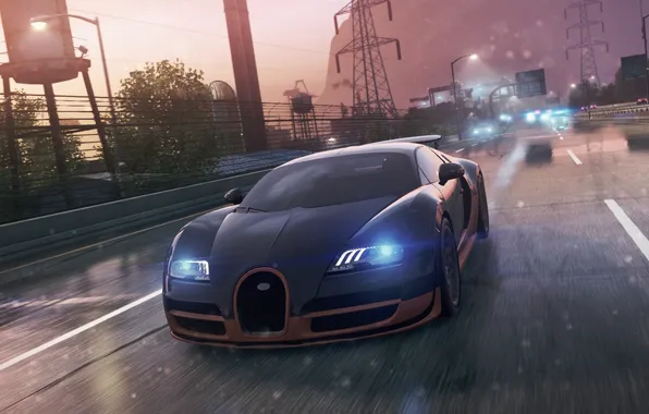 Картинка 2012, Bugatti Veyron Super Sport, Need for speed, Most wanted