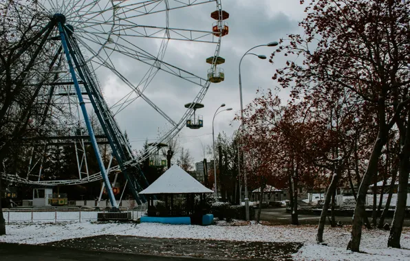 Колесо Обозрения, Кемерово, Первый Снег