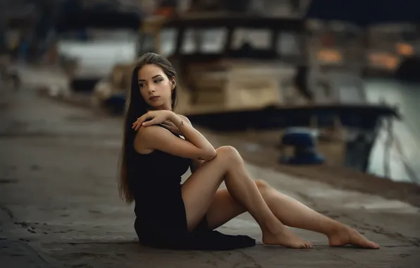 Взгляд, девушка, Monica
