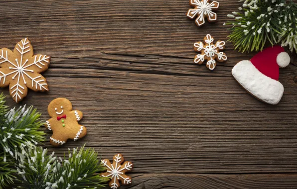Печенье, Рождество, сладости, Новый год, ёлка, Happy New Year, Christmas, New Year