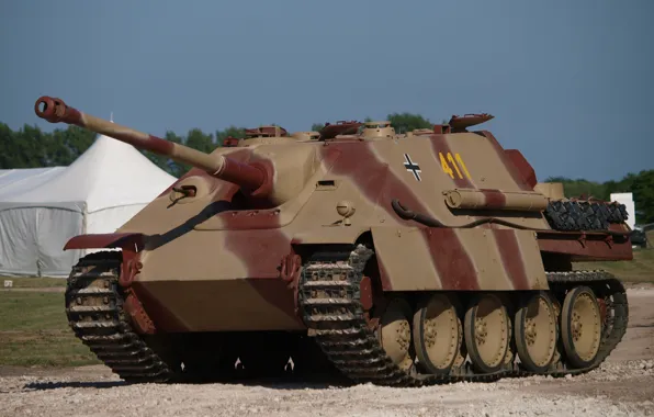 Истребитель, войны, установка, бронетехника, Jagdpanther, самоходно-артиллерийская, немецкая, тяжёлая