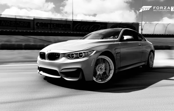 HDR, BMW, Drift, Game, BMW M4, FM7, UHD, Forza Motorsport 7