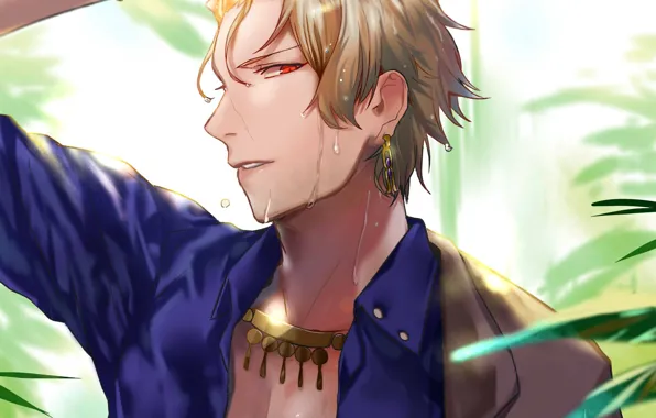 Gilgamesh, Fanart, Caster, Fate/Grand Order, Pixiv, Fanart From Pixiv, Caster (Gilgamesh), Pixiv Id 2252322