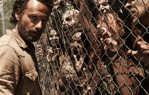 Картинка The Walking Dead, Zombies, wiring