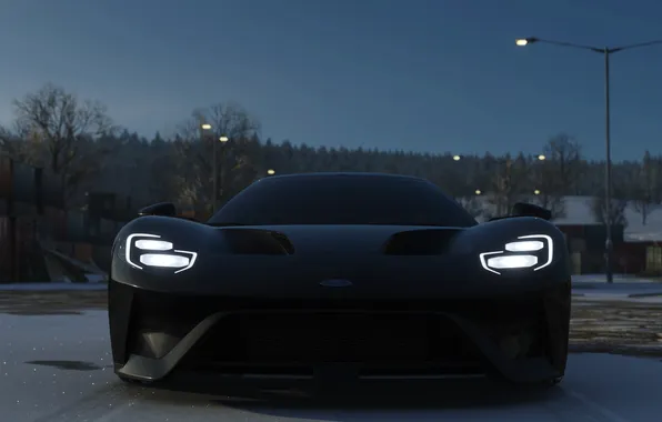 Картинка car, black cars, video games, Forza, Forza Horizon 4, screen shot