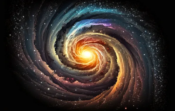 Planets, Искусственный интеллект, Stars, Галактика, Stardust, Нейросеть, Universe, Вселенная
