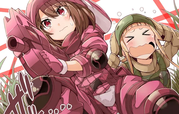 Оружие, девочка, Мастера меча онлайн, Sword Art Online 3