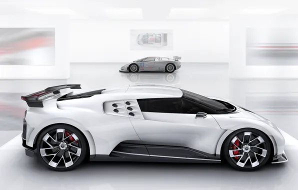 Bugatti, поколения, гиперкар, Centodieci