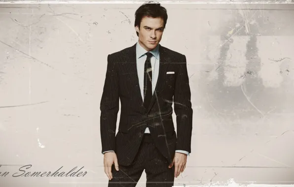 Костюм, актер, Ian Somerhalder, Йен Сомерхолдер, incredible