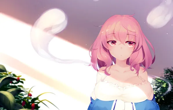 Взгляд, девушка, Touhou, Тохо, Тоухоу