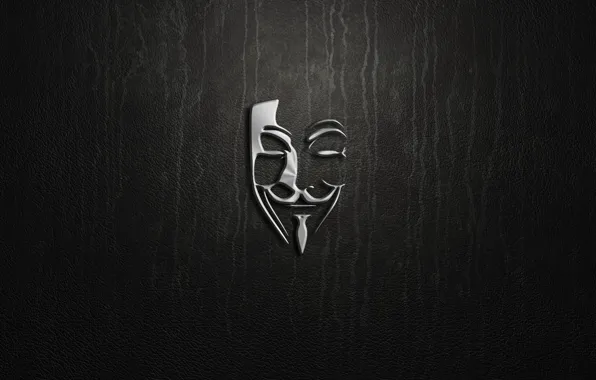 Картинка silver, logo, Anonymous