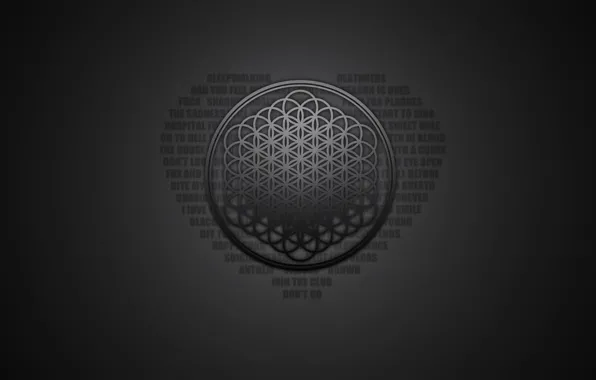 Dark, grey, BMTH, Minimalism, Bring me the horizon, Sempiternal, oliver sykes, оливер сайкс