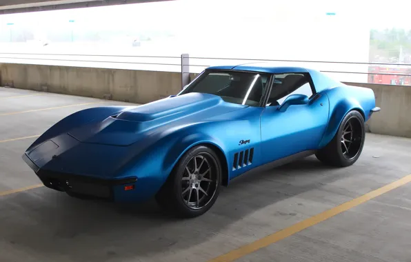 Corvette, Chevrolet, 1969, Stingray, Wheels, Concave, Forgeline, GA3C