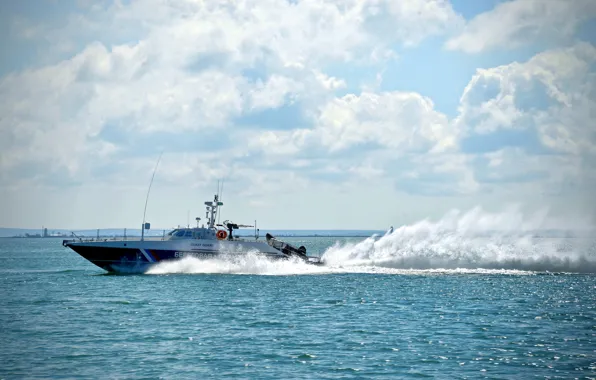 Катер, черное море, сторожевой, пограничный