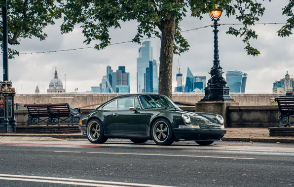 Картинка car, city, Porsche, London, Theon Design Porsche 911, 811