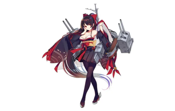Girl, sexy, long hair, boobs, anime, beautiful, erotic, breasts