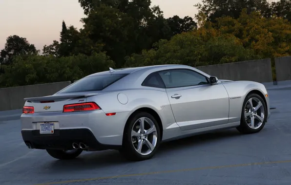 Вид сзади, Chevrolet Camaro, 2014