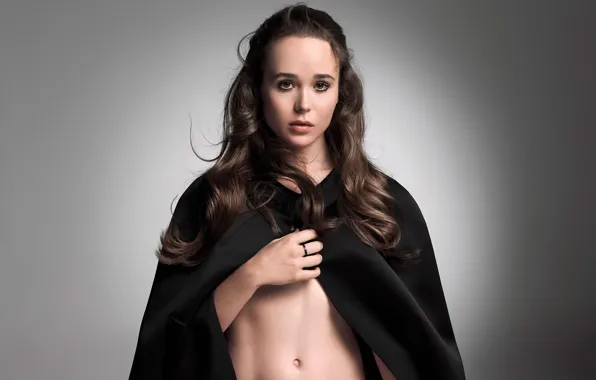 Картинка фотосессия, Ellen Page, журнал-W, июль 2014