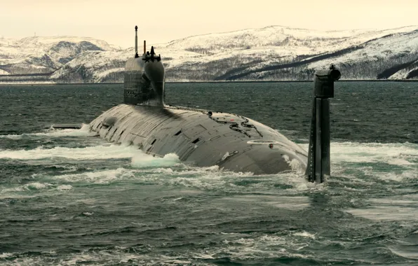 Лодка, подводная, атомная, многоцелевая, Северодвинск