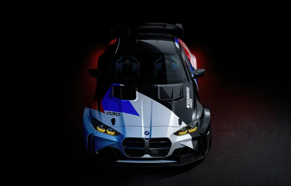 Car, BMW, aerial view, BMW M4 GT