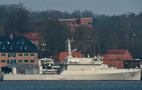 Германия, визит, ВМС Индонезии, Pulau Fanildo, минзаг