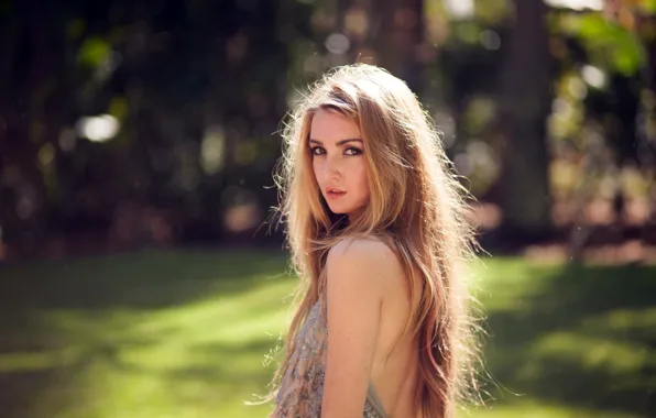Девушка, поза, Kristina Hoock