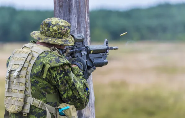 Оружие, солдат, Canadian Army