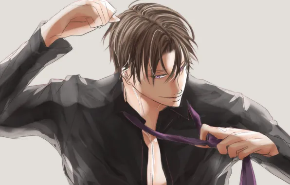 Взгляд, парень, Touken Ranbu, Танец Мечей