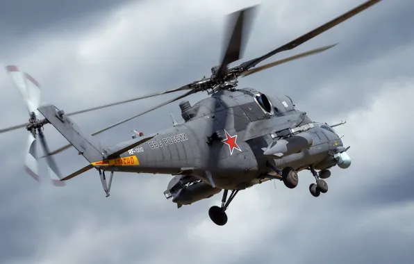 Картинка оружие, вертолёт, Mi-35