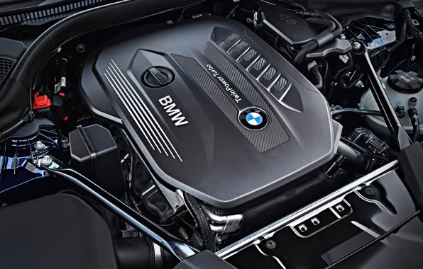 Картинка двигатель, BMW, универсал, xDrive, Touring, 530d, 5er, 2017