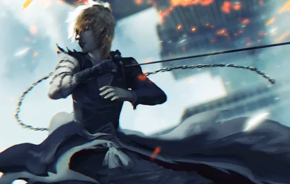 Sword, game, Bleach, anime, katana, Ichigo, ken, blade
