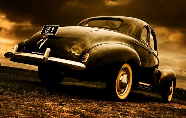 Стиль, ретро, Coupe, Studebaker, 1940