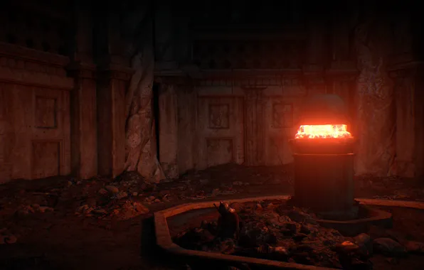 Fire, Skeleton, Uncharted: The Lost Legacy