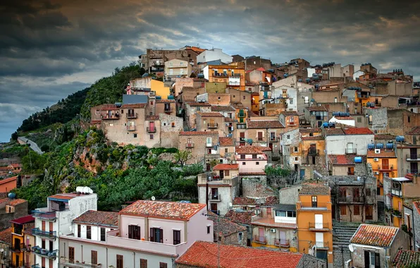 Картинка Italy, Sicily, Caccamo