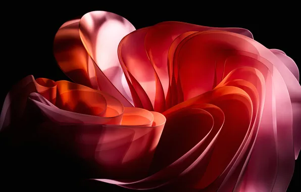 Abstract, digital, art, render