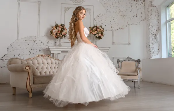 Картинка девушка, платье, невеста, свадьба, Igor Kondukov