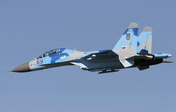 Sukhoi, Flanker, Ukrainian, Su-27UB