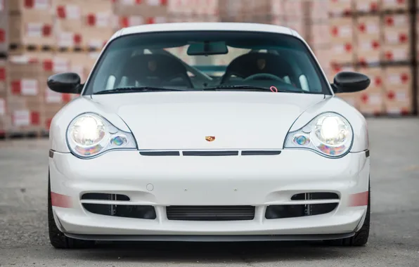 Спортивный автомобиль, Porsche 996 GT3 RS, Углепластик, Каркас безопасности