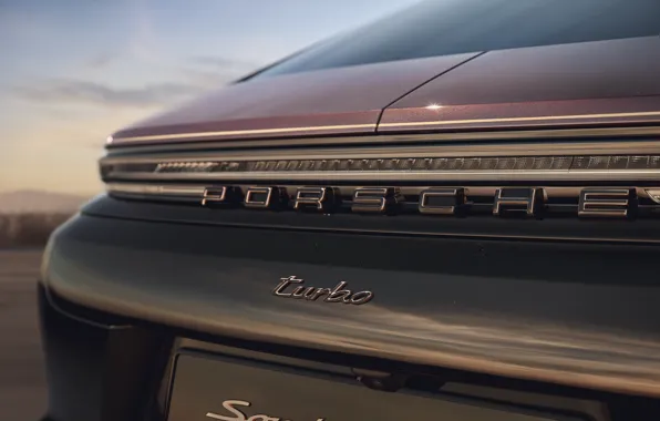 Картинка Porsche, Panamera, close-up, badge, Porsche Panamera Turbo Sonderwunsch