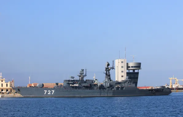 Корабль, Ярослав Мудрый, сторожевой, визит, порт Сеута